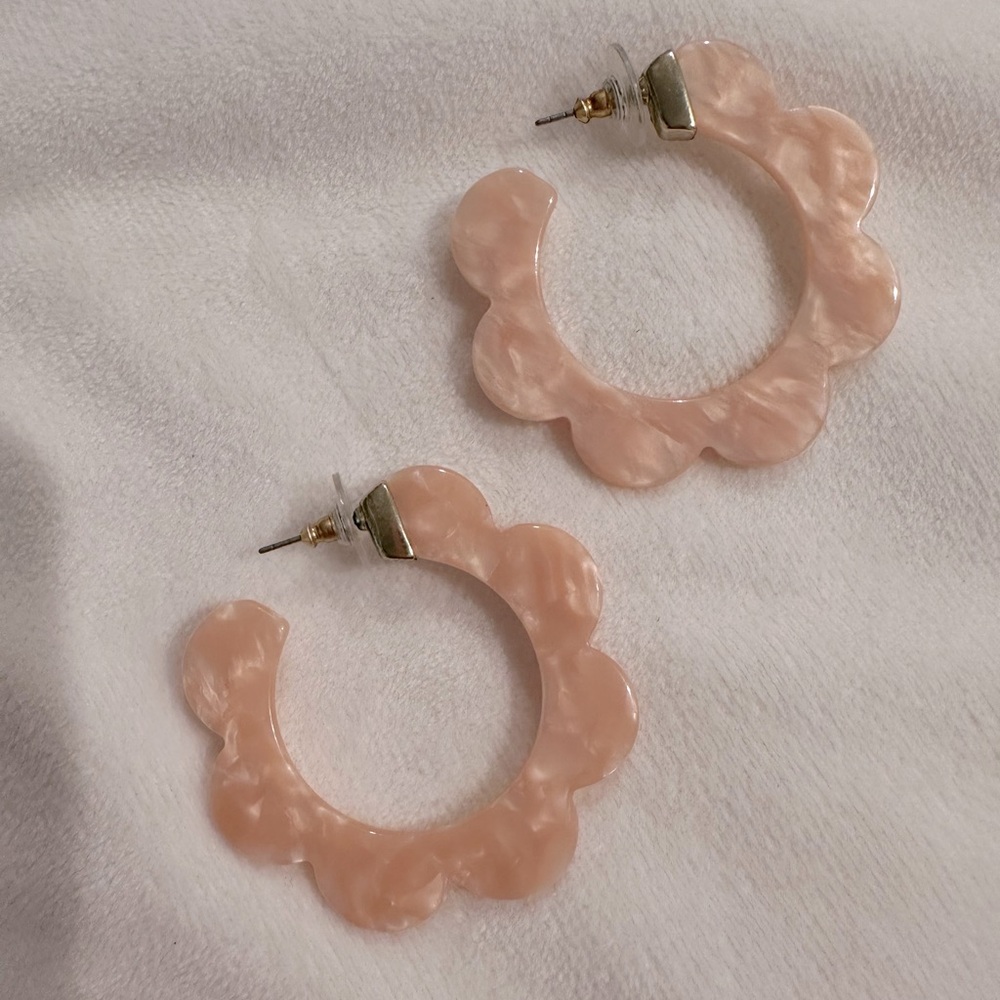Baublebar Pink Acrylic Earrings